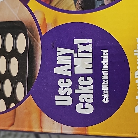 Cake Pop baking Kit Cooking Tray reusable pop sticks use any cake mix metal - Picture 9 of 12